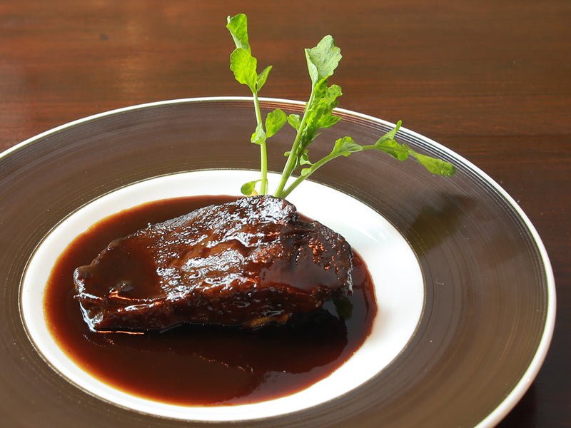 常陸牛ほほ肉の赤ワイン煮込み